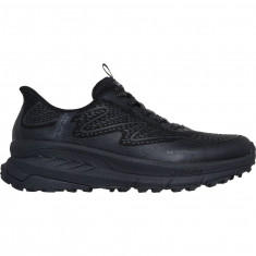 Skechers Switch Back - Welch Creek, pánska outdoorová obuv, čierna