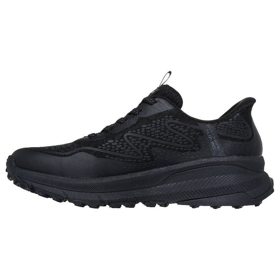Skechers Switch Back - Welch Creek, pánska outdoorová obuv, čierna