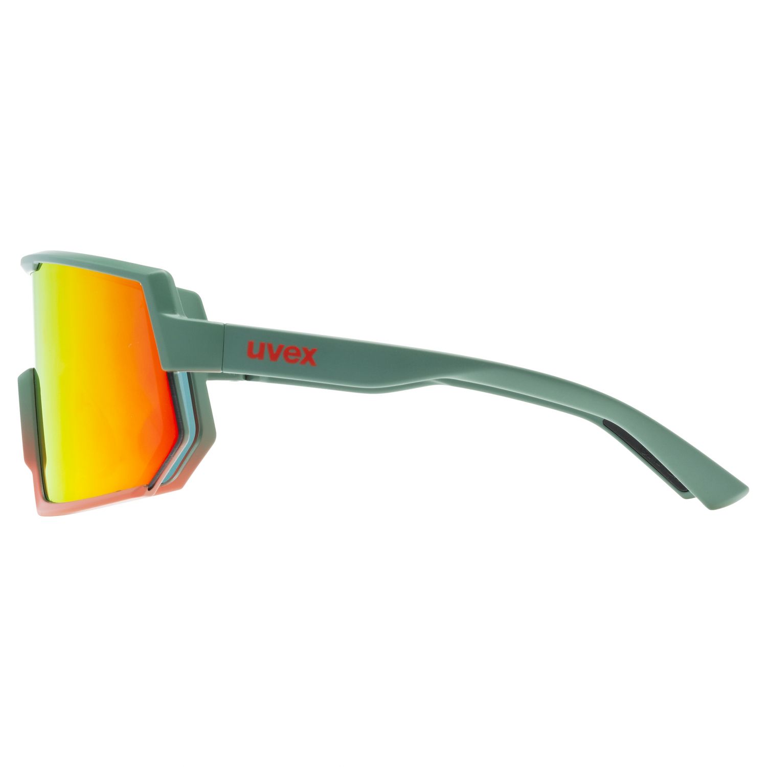 Slnečné okuliare Uvex sportstyle 235, zelené/oranžové