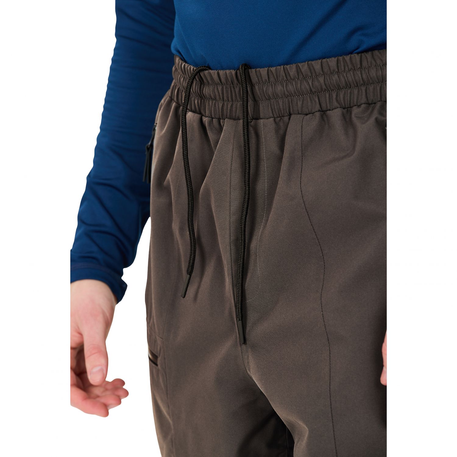 SLOPE Blizz, calças de snowboard largas, masculino, preto