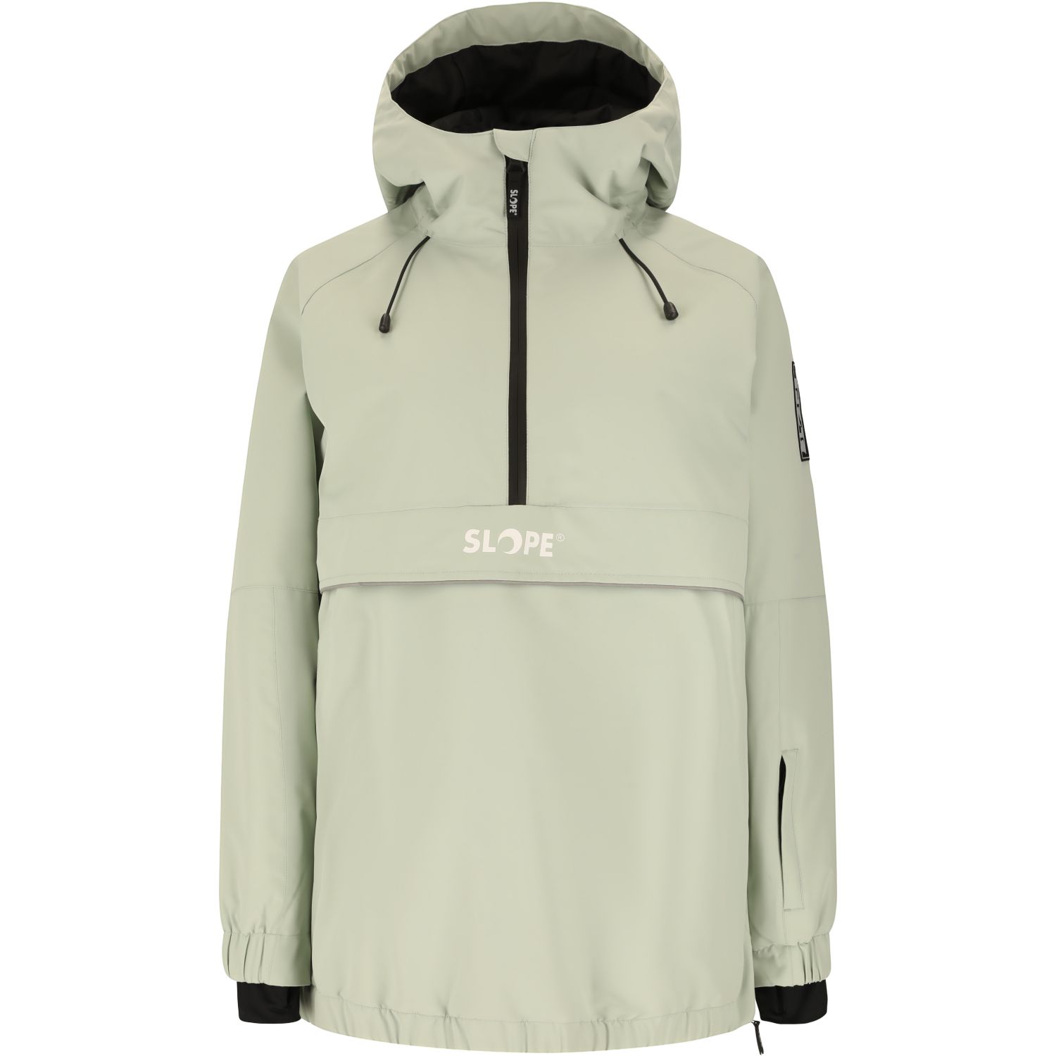 SLOPE Blizz Loose, anorak de snowboard, femme, aqua gray