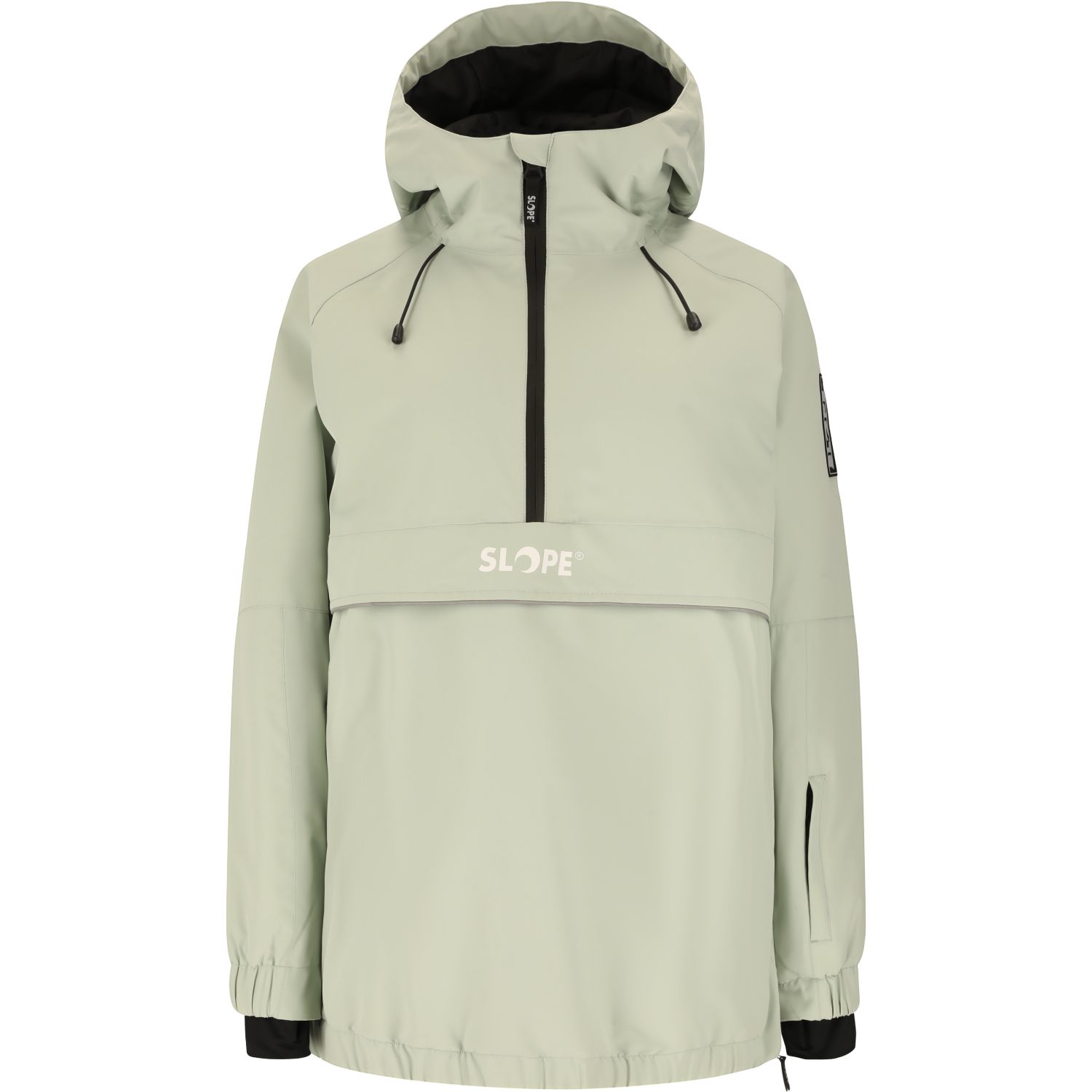 SLOPE Blizz Loose, anorak de snowboard, mujer, aqua gray