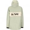 SLOPE Blizz Loose, anorak de snowboard, mujer, aqua gray