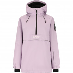 SLOPE Blizz Loose, anorak snowboardowy, damski, fioletowy