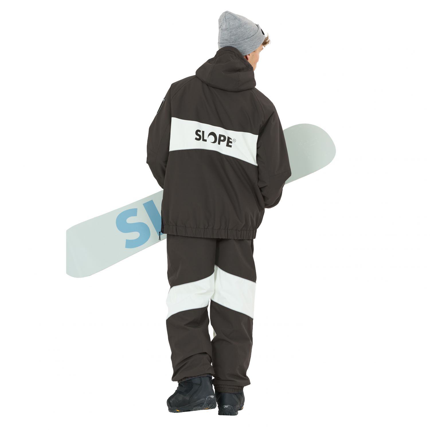 SLOPE Blizz Loose, anorak snowboardowy, m?ski, czarny