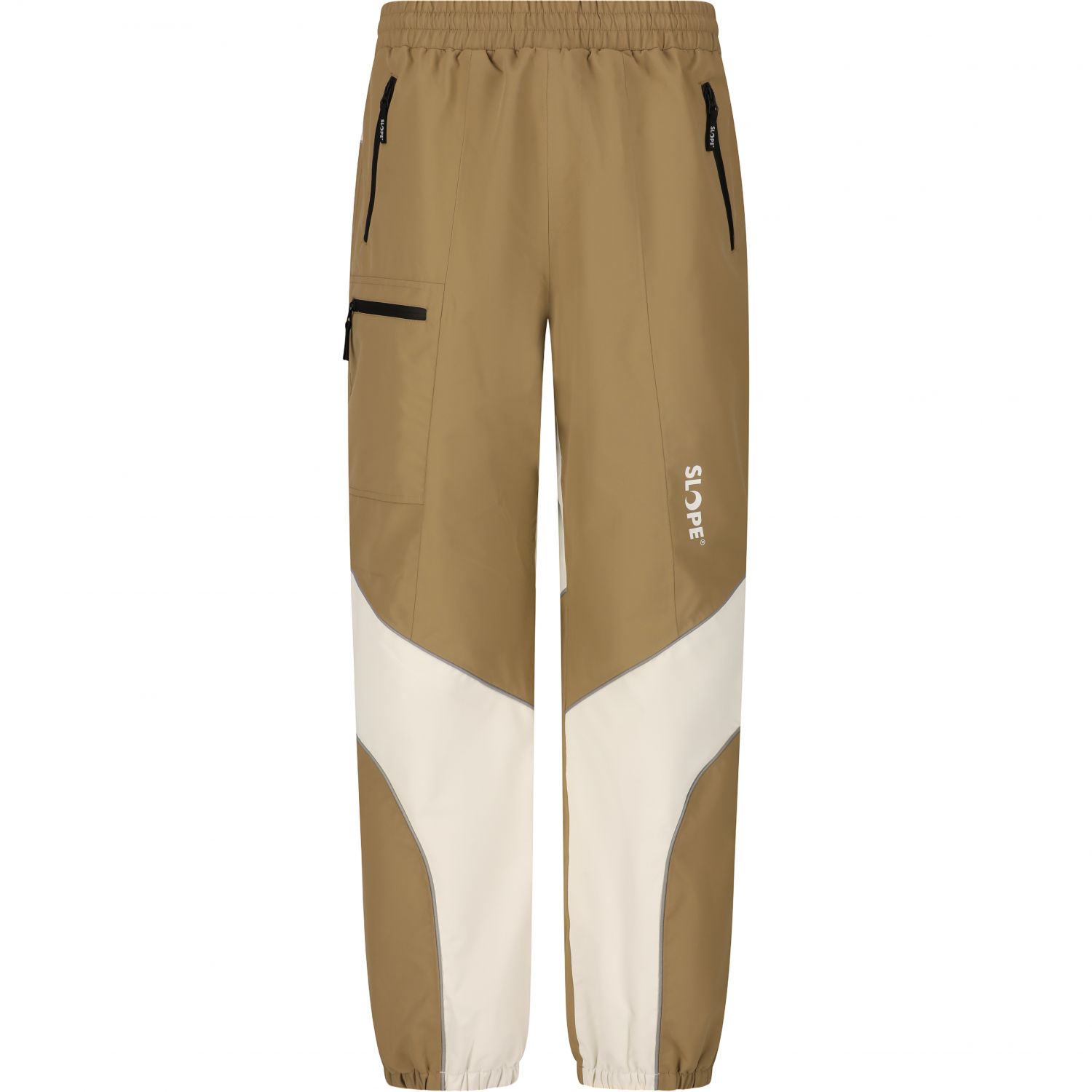 SLOPE Blizz Loose, calças de snowboard masculinas, marrom