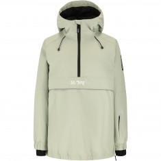 SLOPE Blizz Loose, snowboard anorak, dame, aqua gray