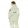 SLOPE Blizz Loose, snowboard anorak, dame, aqua gray