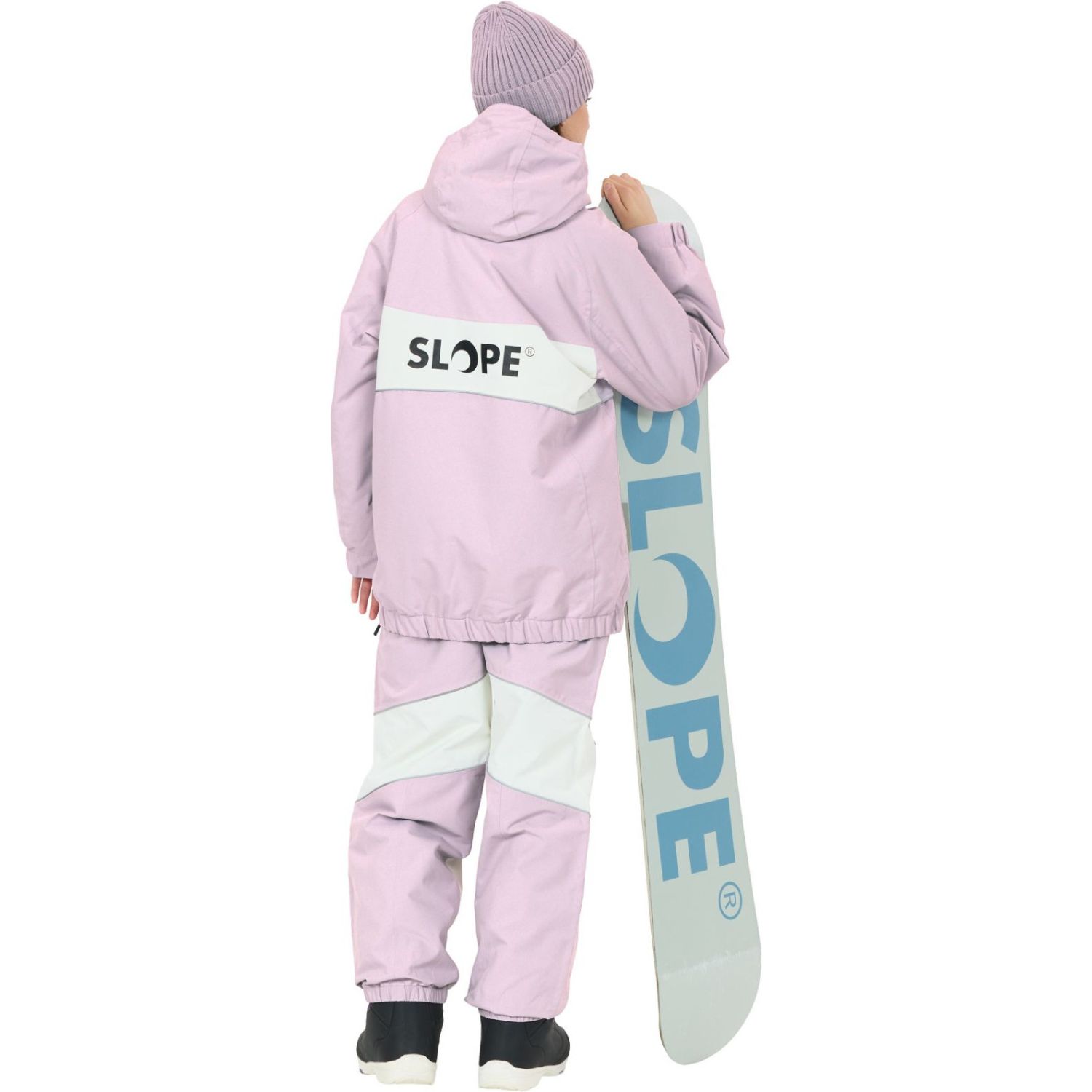 SLOPE Blizz Loose, snowboard anorak, dame, lilla