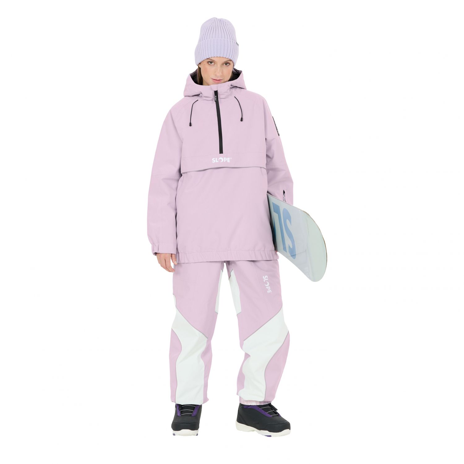 SLOPE Blizz Loose, Snowboard-Anorak, Damen, lila