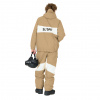 SLOPE Blizz Loose, snowboard anorak, herre, brun