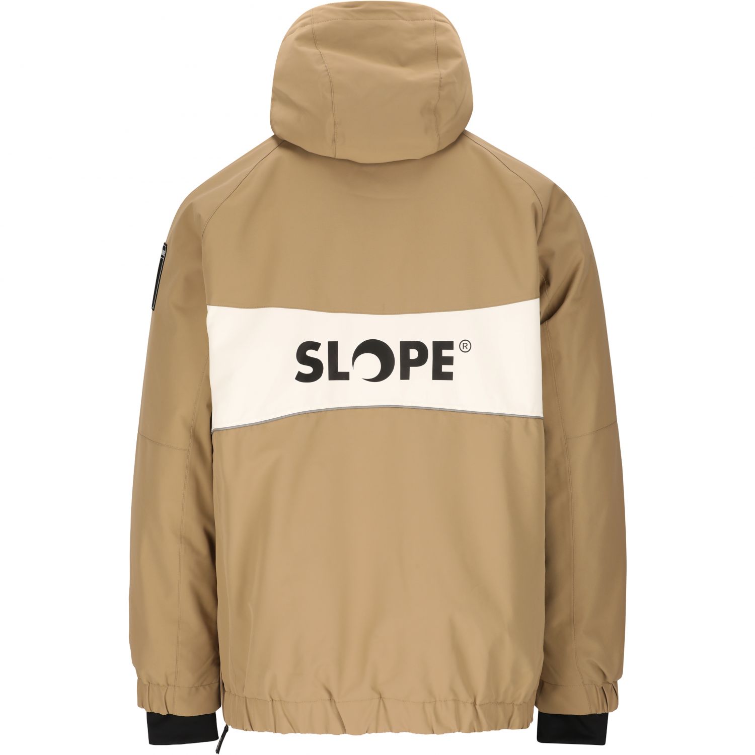 SLOPE Blizz Loose, snowboard anorak, herre, brun