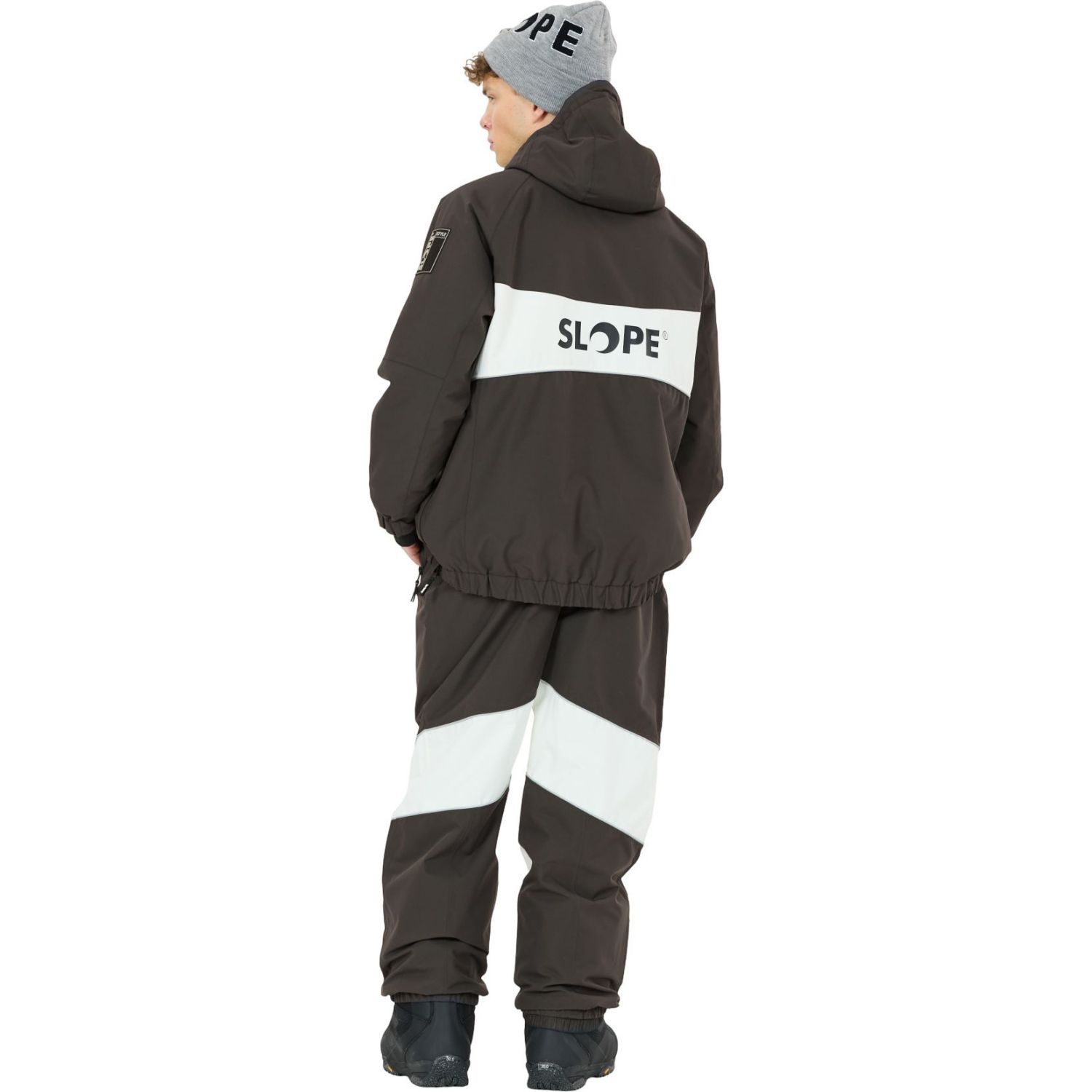SLOPE Blizz Loose Snowboardhose, Herren, schwarz