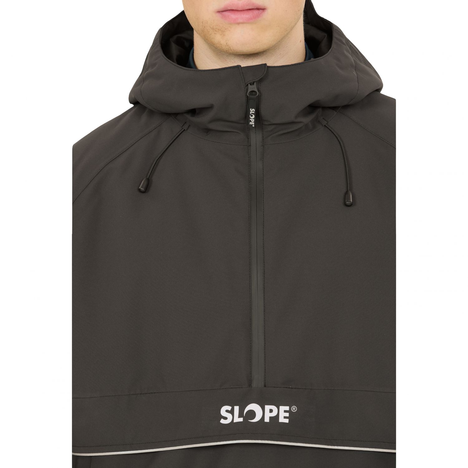 SLOPE Blizz Loose, snowboardová anorak, pánská, ?erná