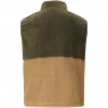 SLOPE Katau Teddy, colete de fleece, masculino, grape leaf