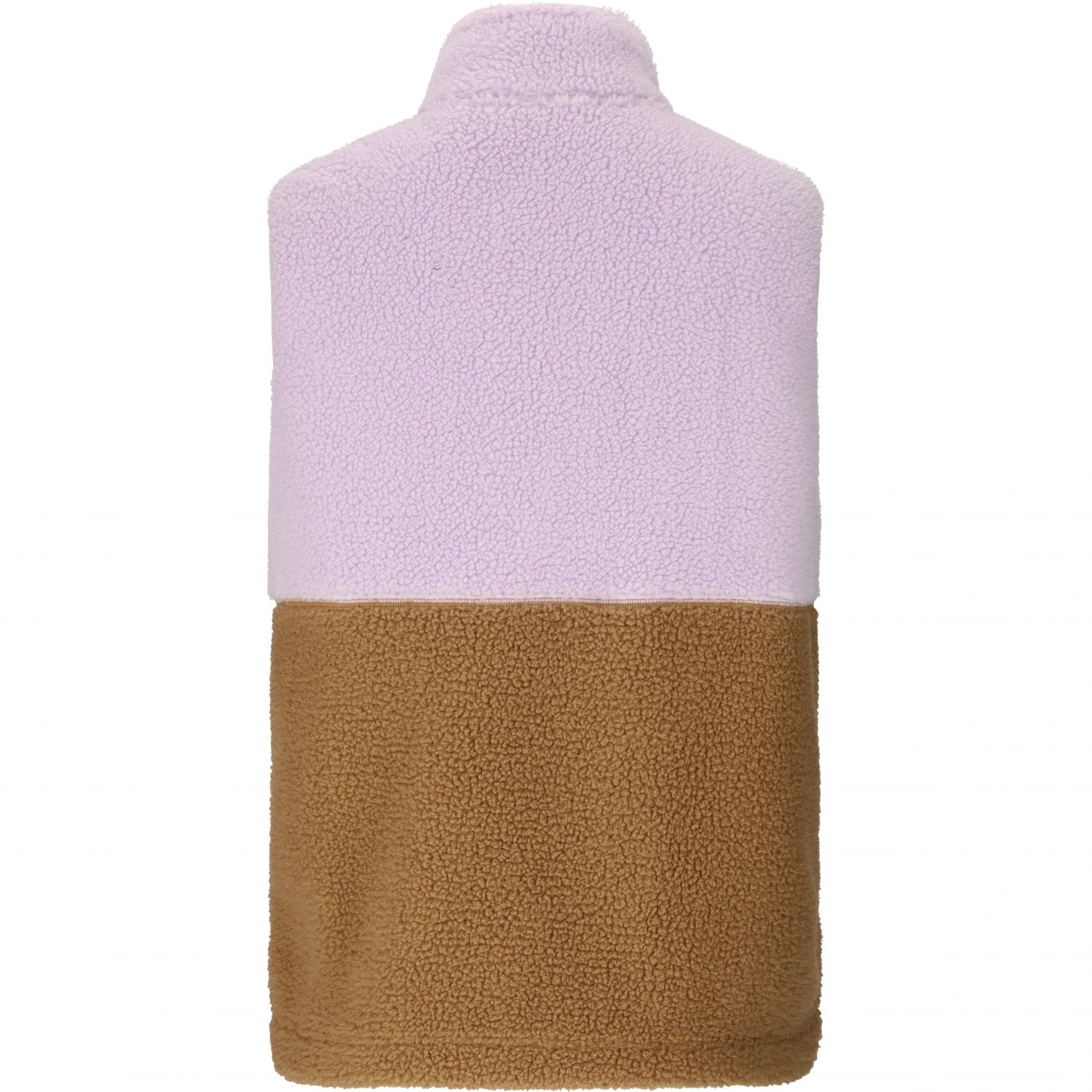 SLOPE Katau Teddy, colete de fleece, mulher, orchid petal