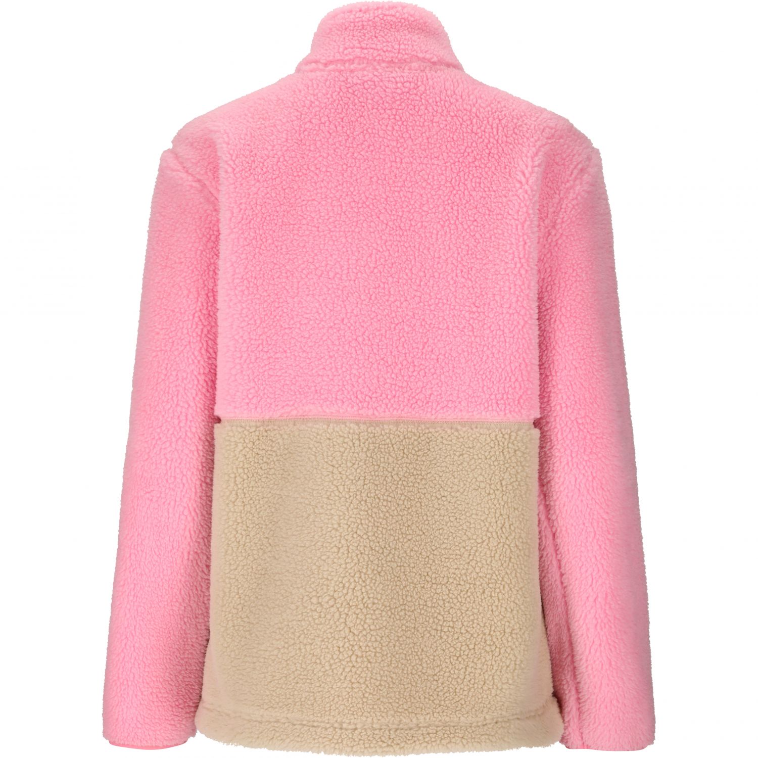 SLOPE Katau Teddy, dámska fleecová bunda, prism pink