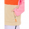 SLOPE Katau Teddy, dámska fleecová bunda, prism pink
