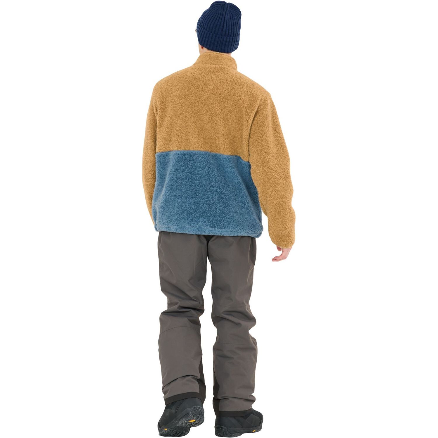 SLOPE Katau Teddy, Fleecejacke, Herren, petrified oak