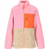 SLOPE Katau Teddy, fleecevest, junior, roze