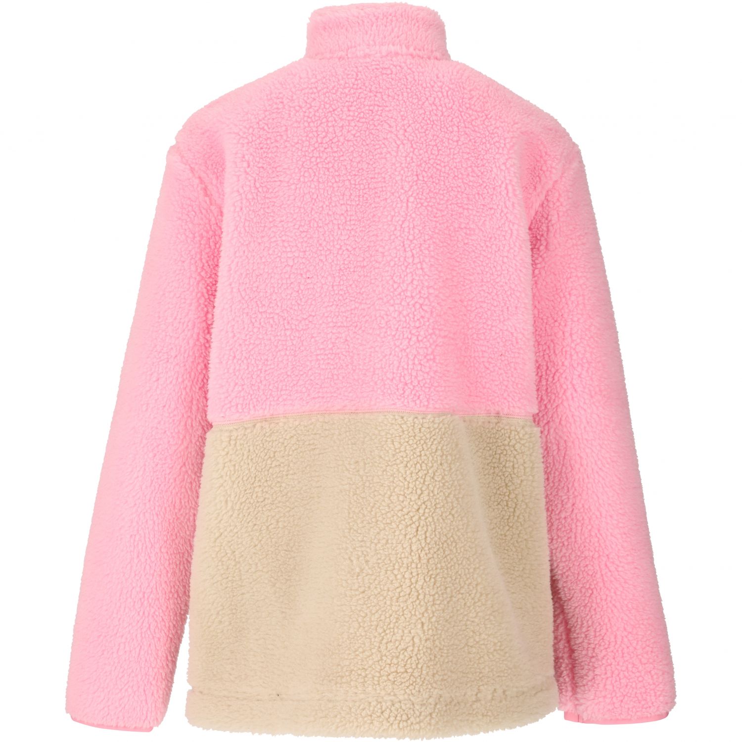 SLOPE Katau Teddy, fleecevest, junior, roze