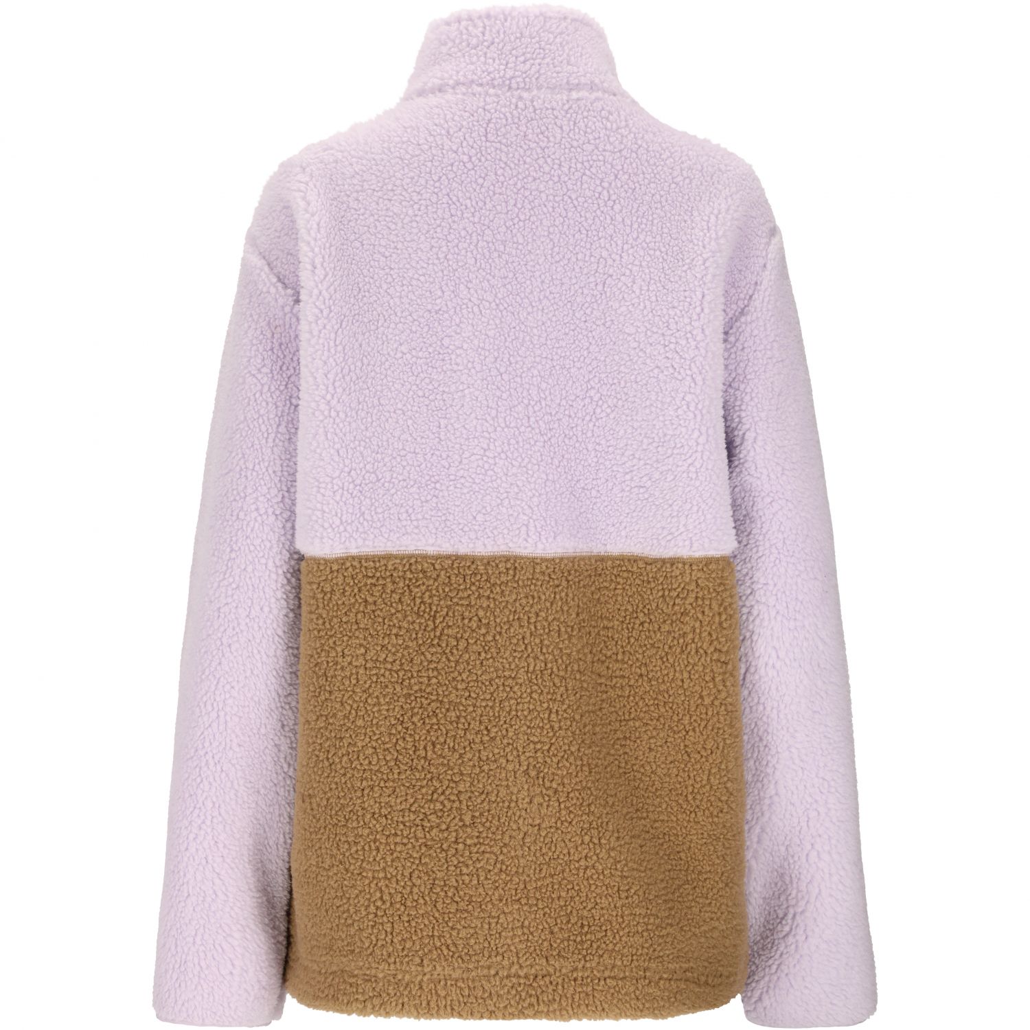 SLOPE Katau Teddy, jaqueta de fleece feminina, orchid petal