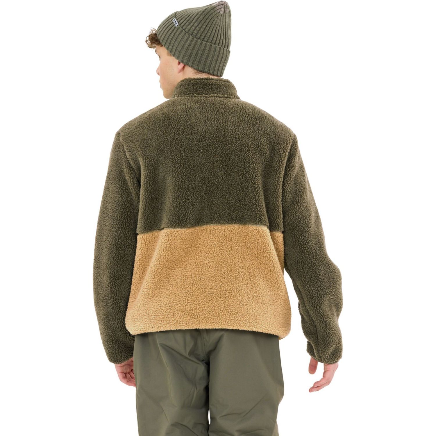 SLOPE Katau Teddy, veste polaire, homme, grape leaf