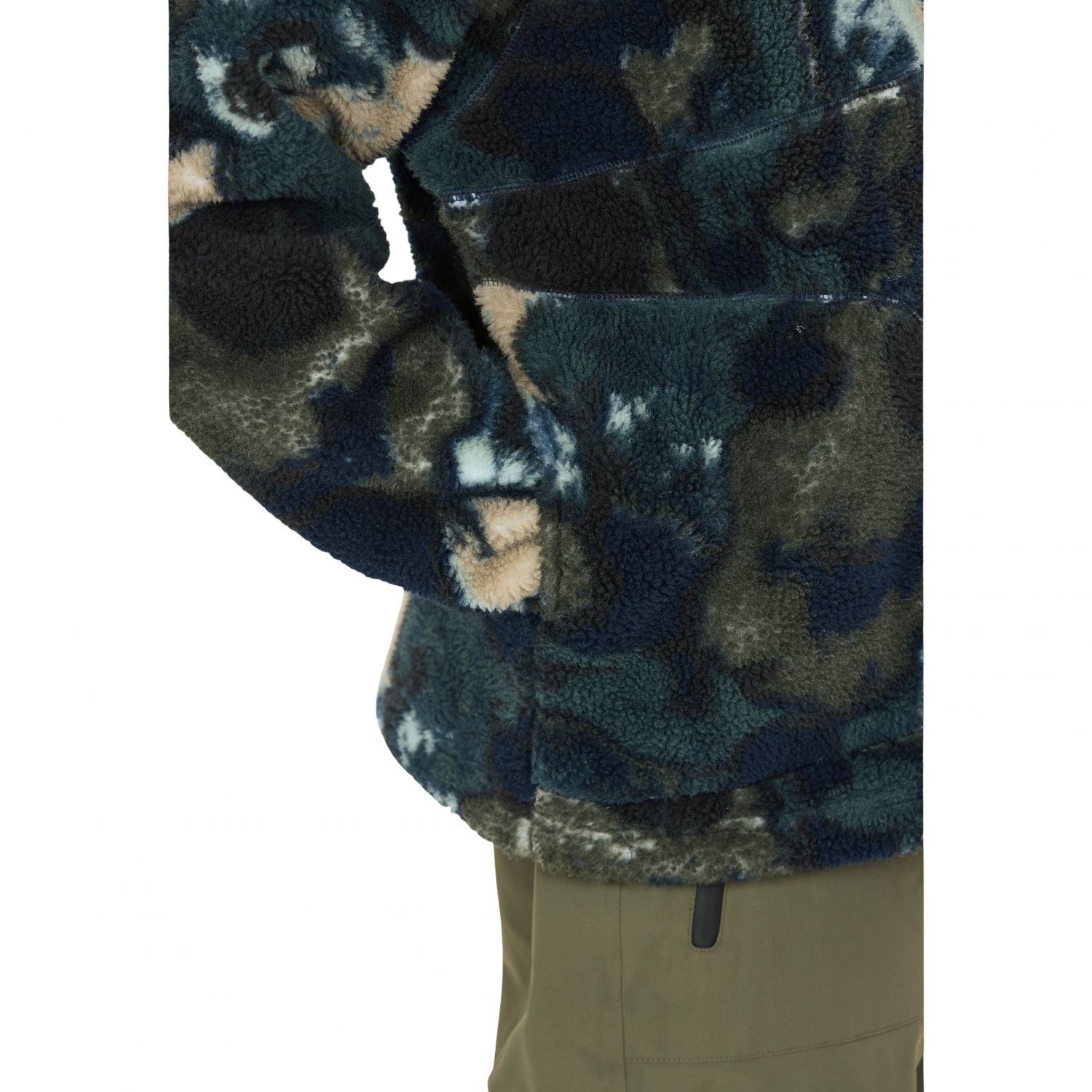 SLOPE Kendor AOP Teddy, forro polar, hombre, grape leaf