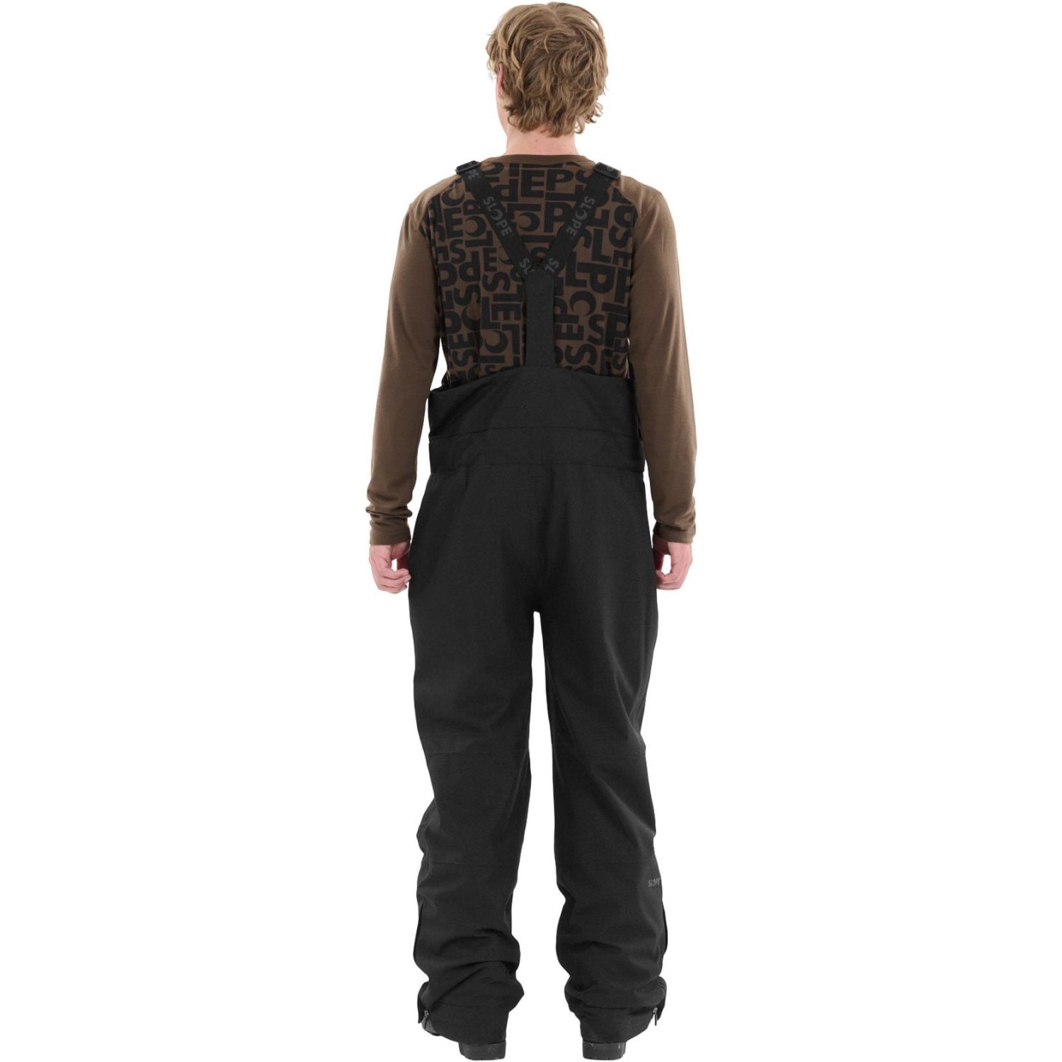 SLOPE Kenwood Bib, Skibukse, Herre, Black