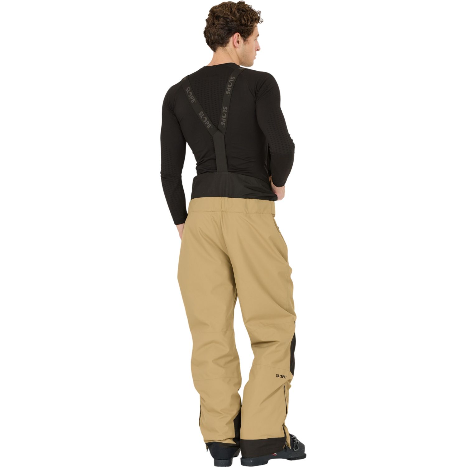 SLOPE Kenwood Bib, Skidbyxor, Herr, Brun