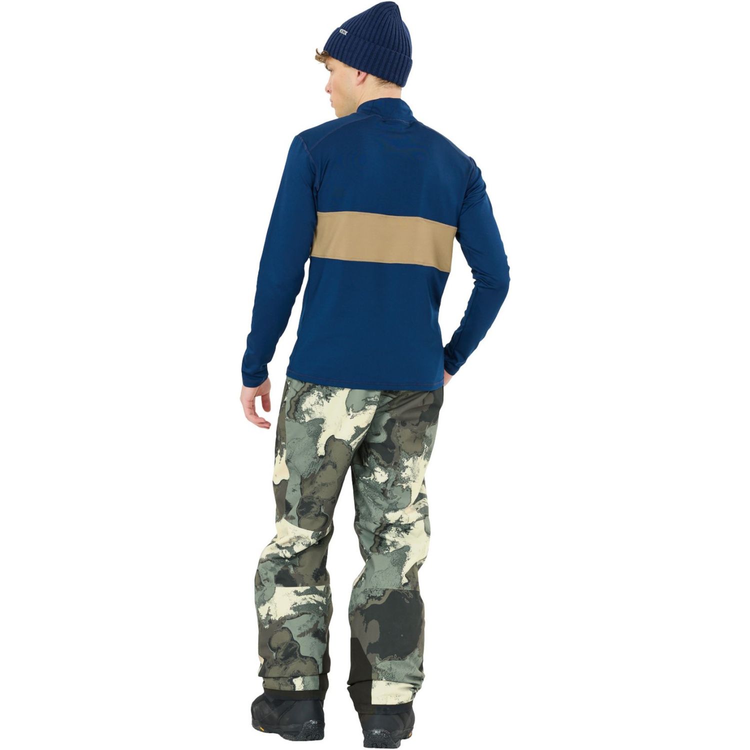 SLOPE Killy AOP, pantaloni de ski, bărbați, aop verde