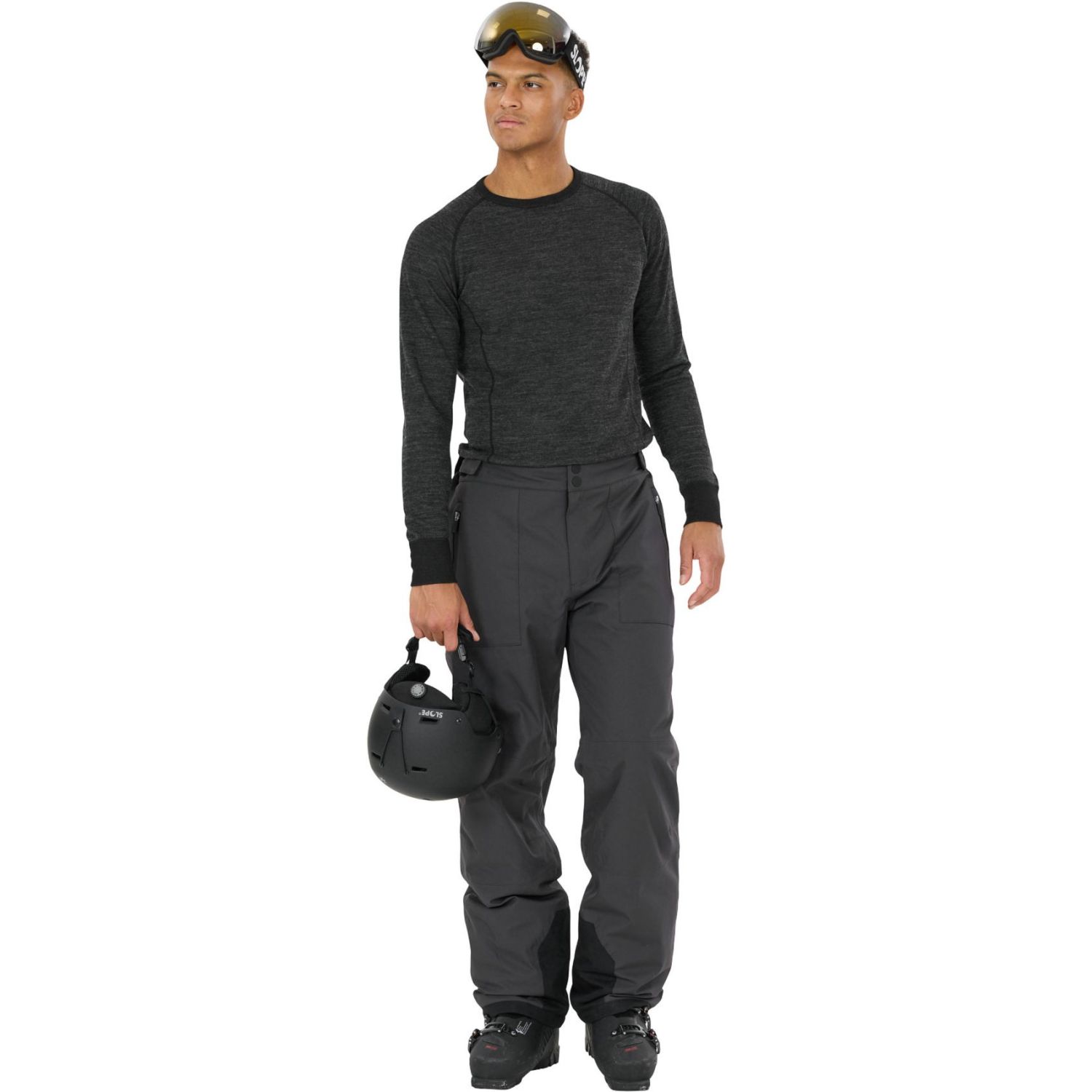 SLOPE Killy, pantalones de esquí, hombre, gris oscuro