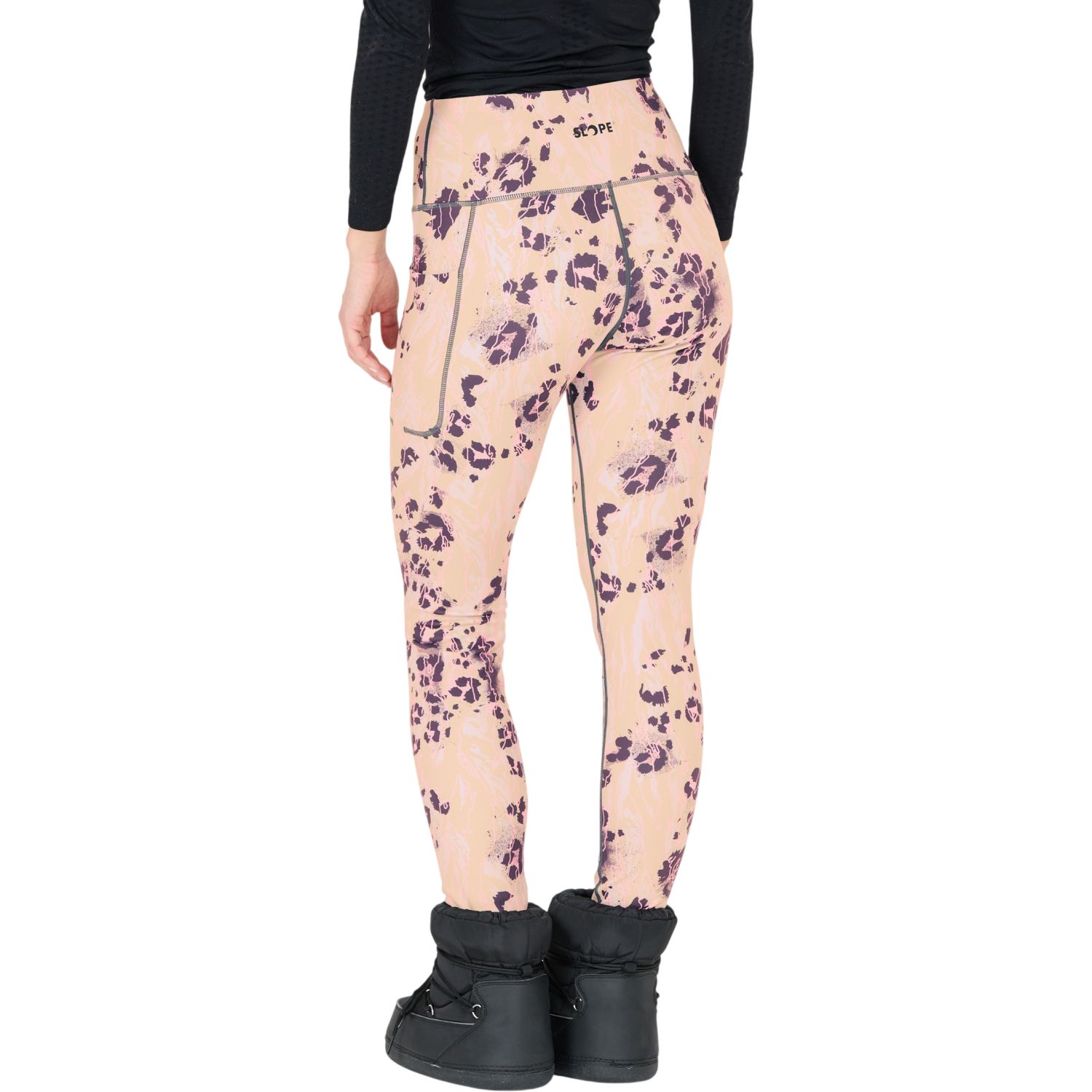 SLOPE Nyland AOP Legging, dames, feather gray
