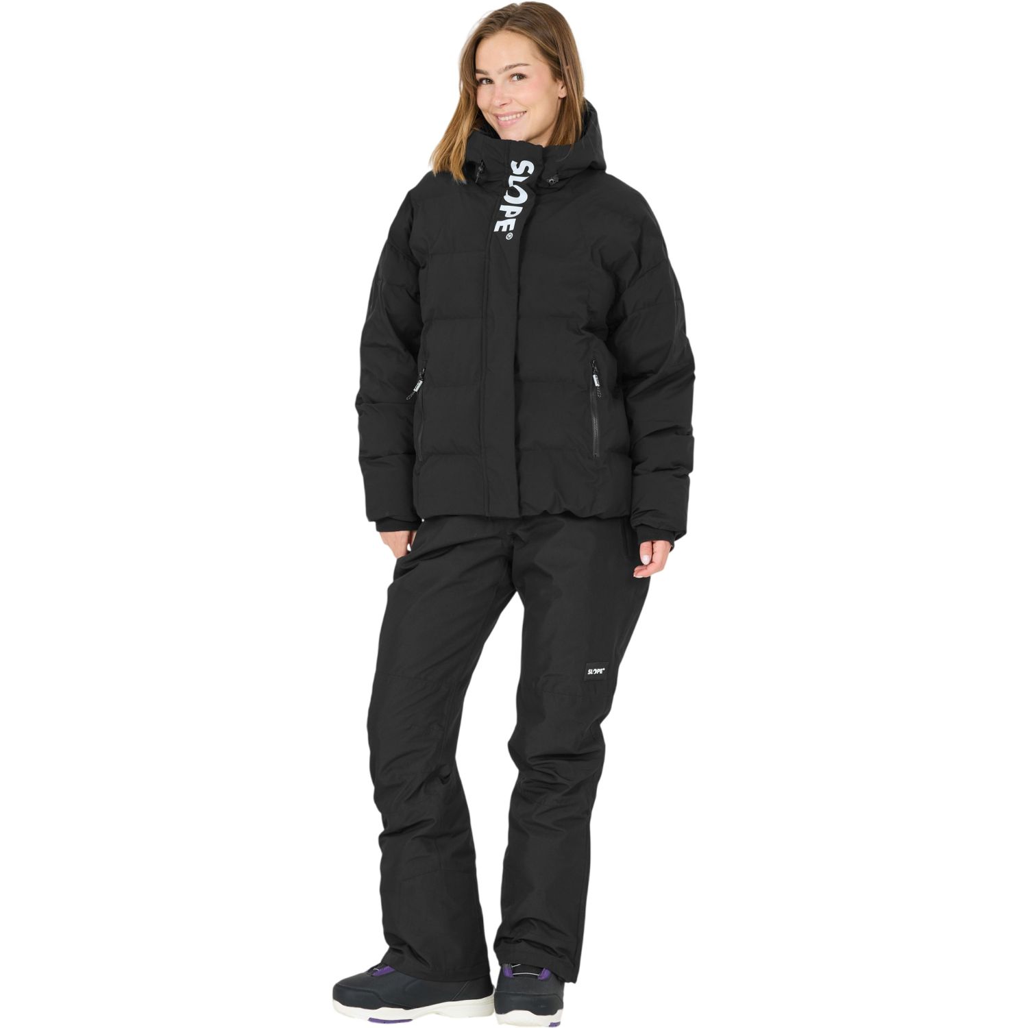 SLOPE Remy Puffer, winter jacket, women, black