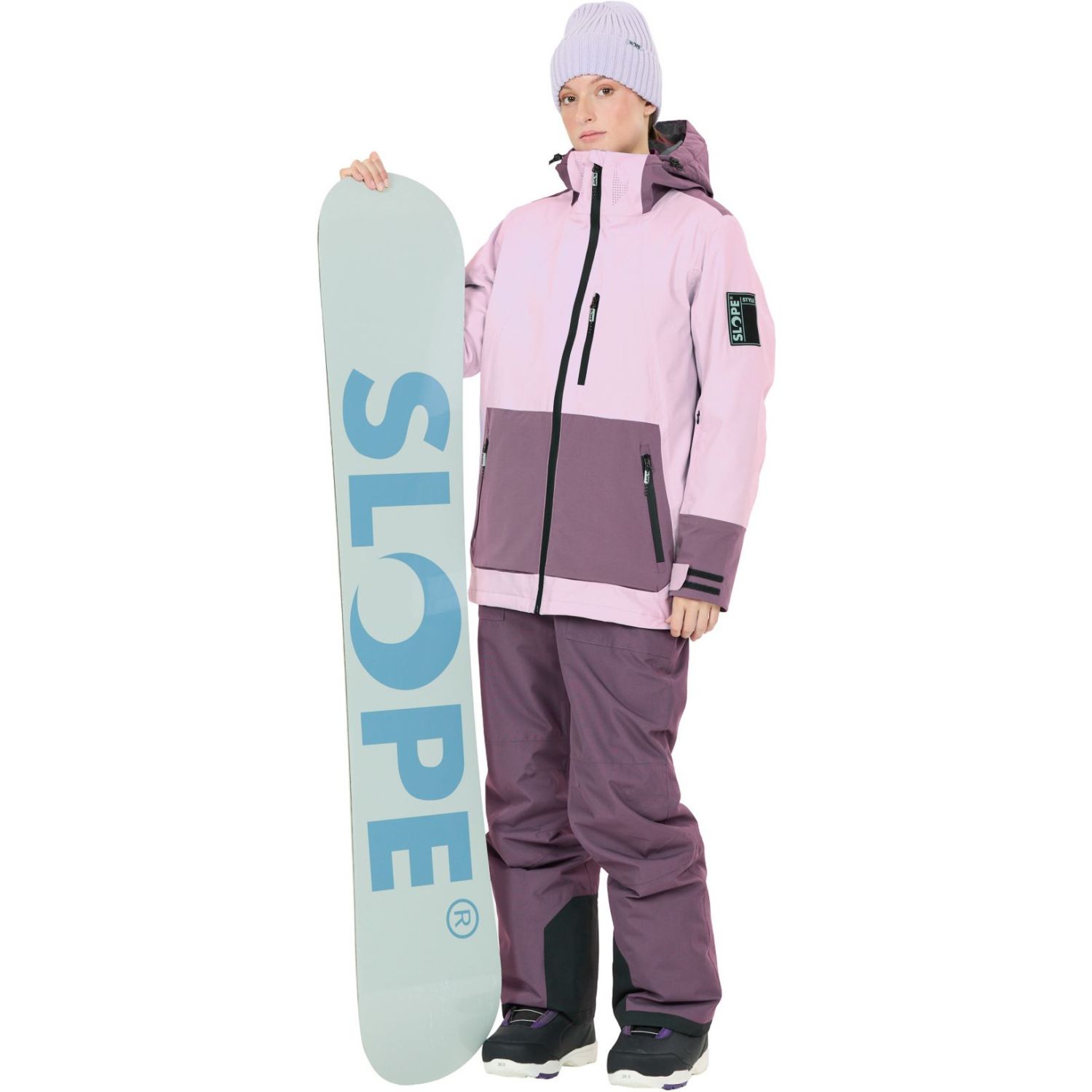 SLOPE River, lyžařská bunda, dámská, orchid petal