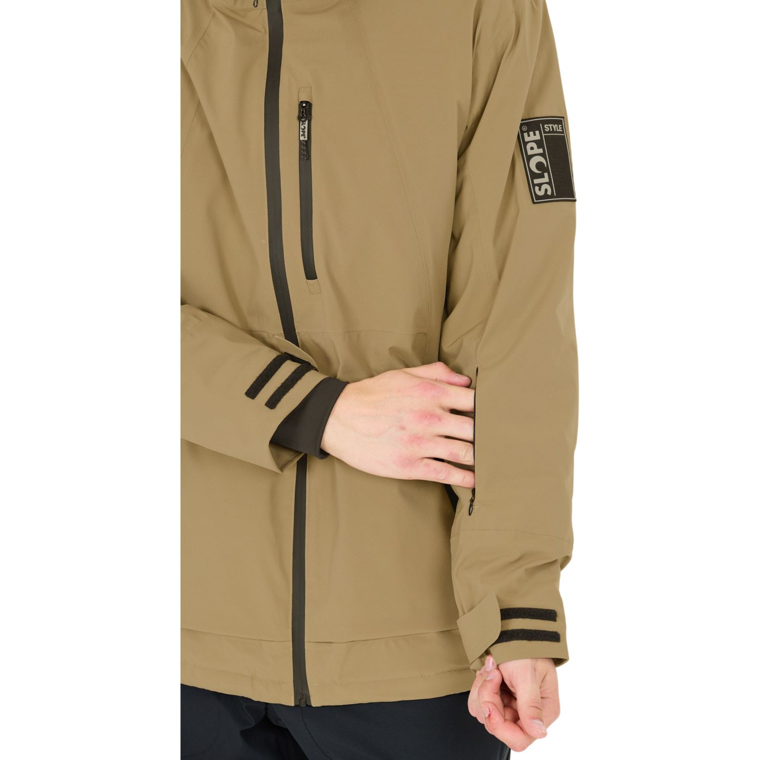SLOPE River, ski jacket, men, brown