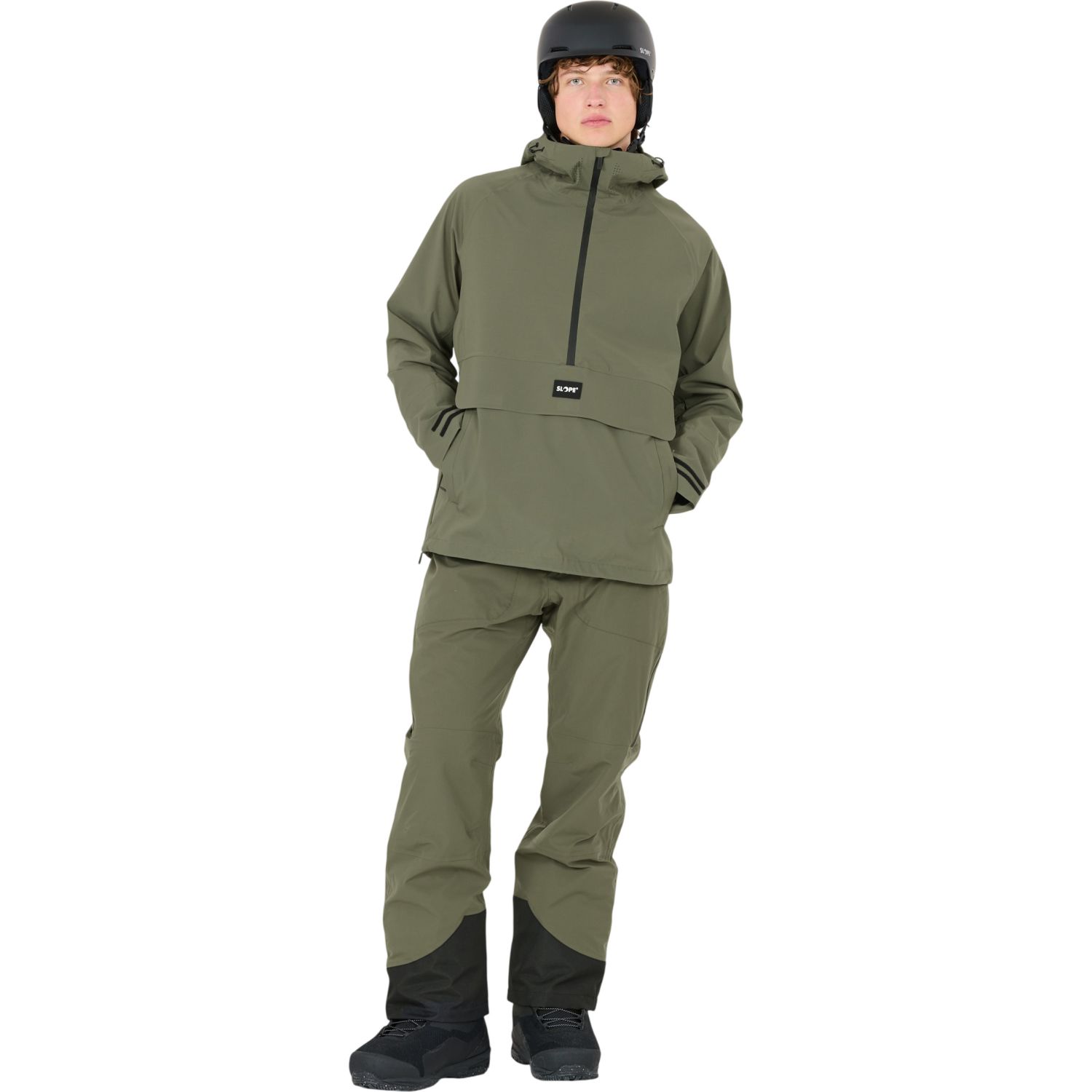 SLOPE Ruki, ski-anorak, heren, groen