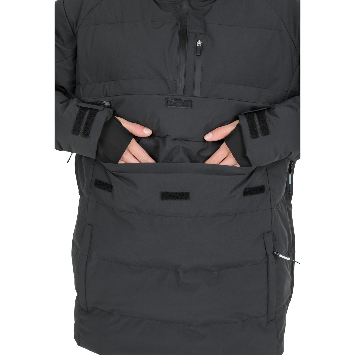 SLOPE Thumper, anorak, dámska, čierna