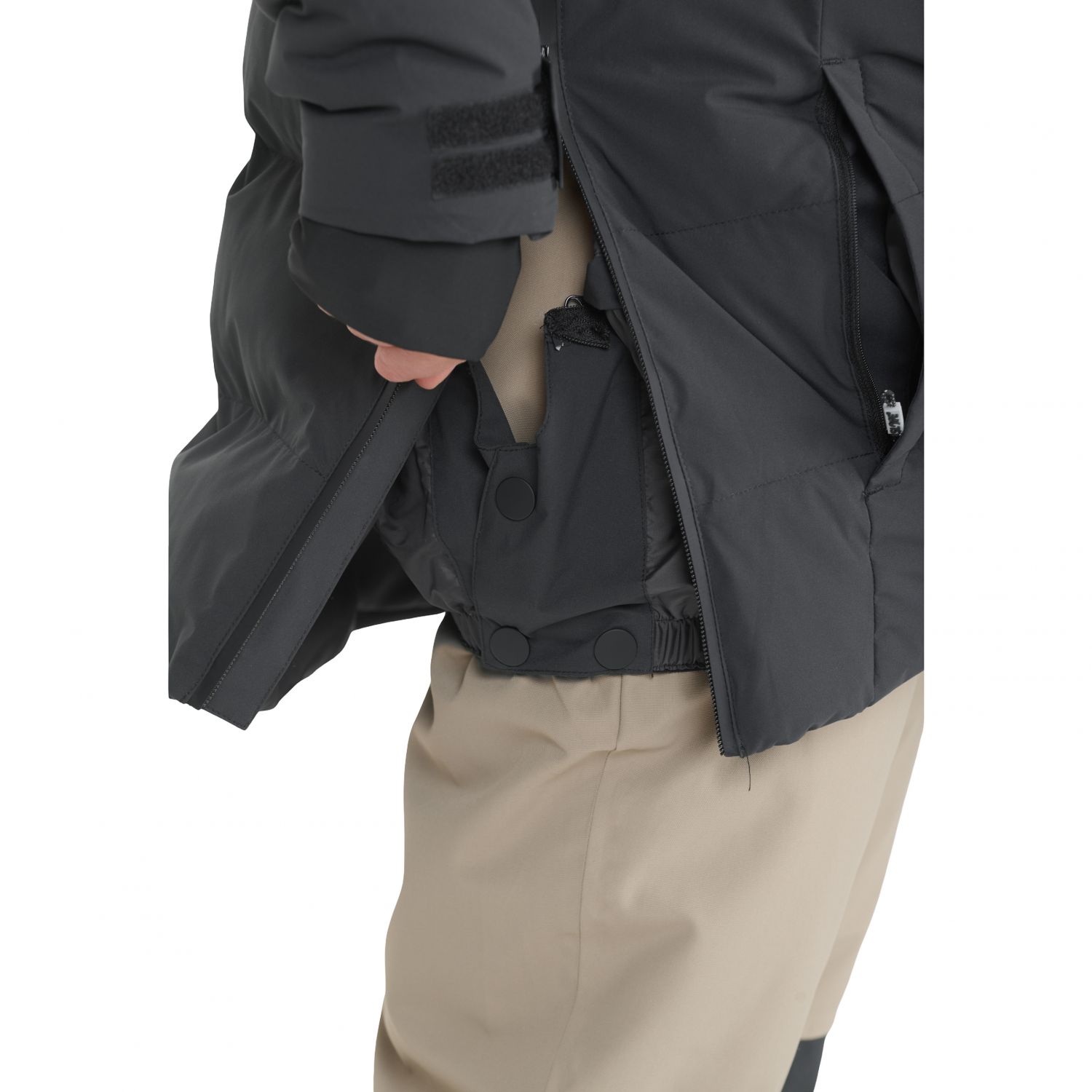 SLOPE Thumper, anorak, dámska, čierna