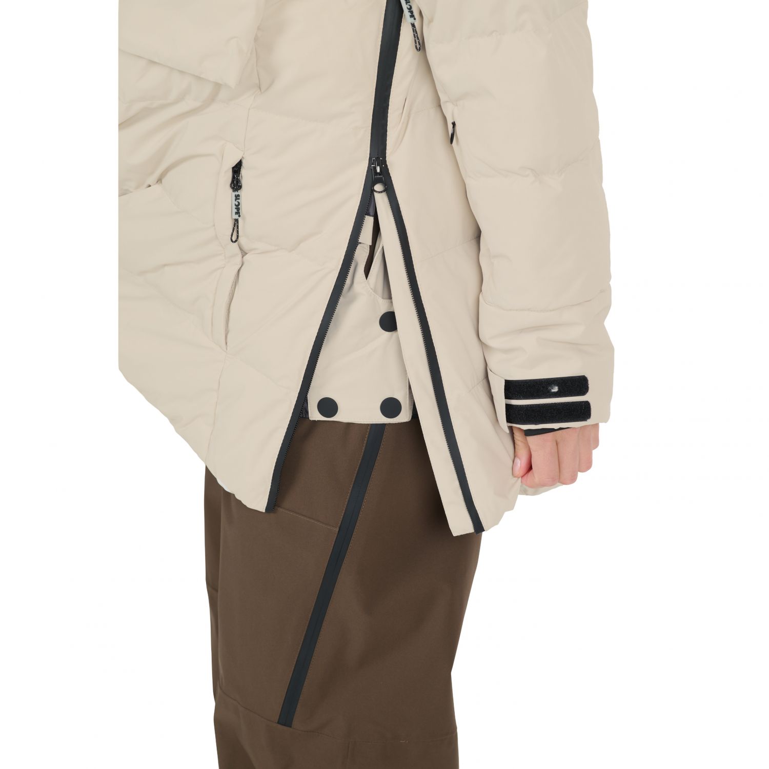 SLOPE Thumper, anorak, feminino, bege