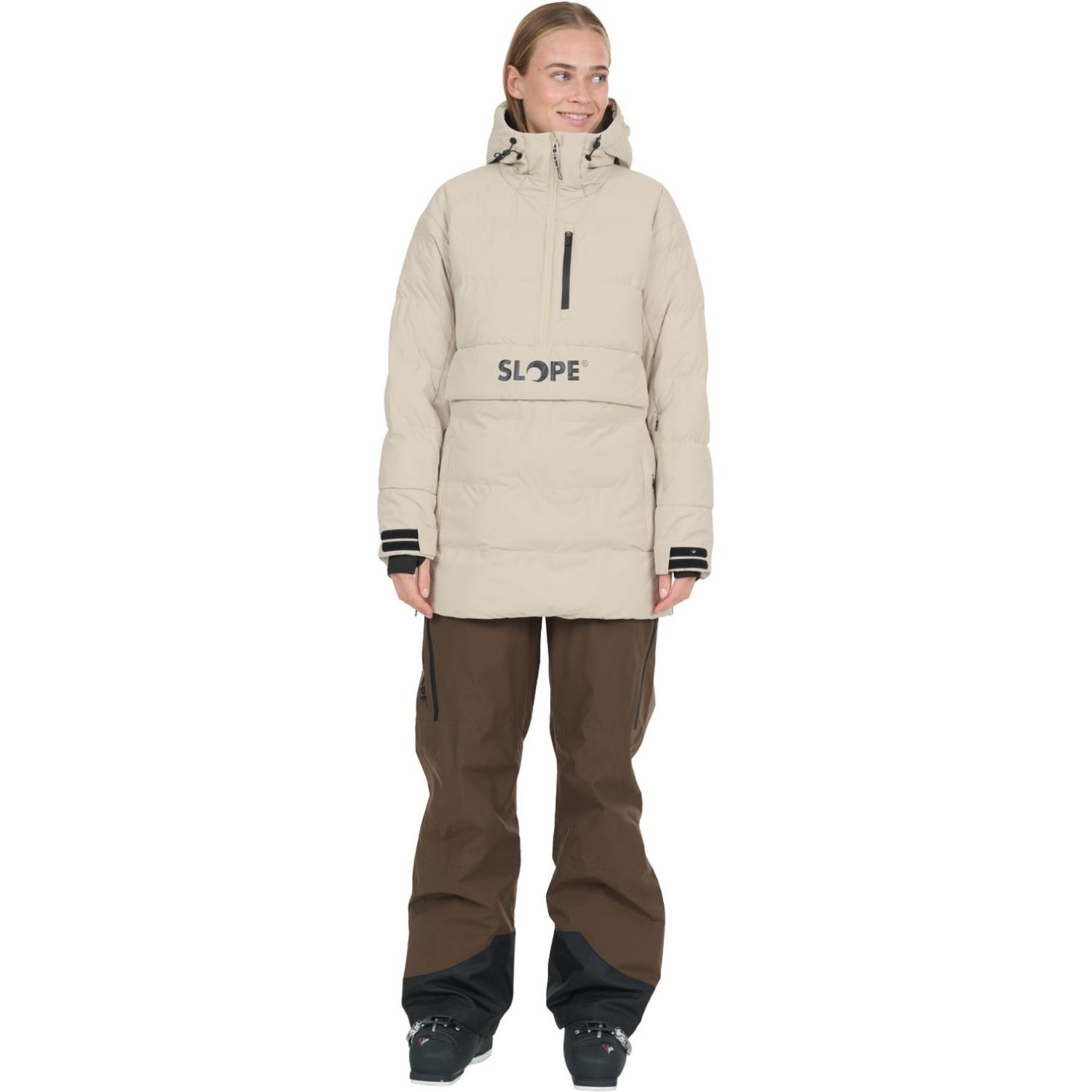 SLOPE Thumper, anorak, femme, beige