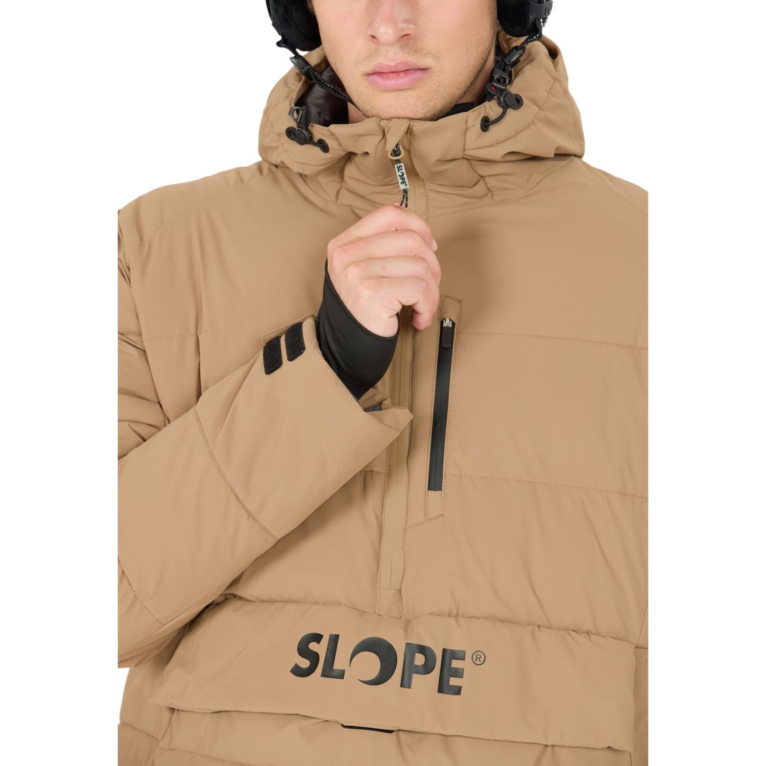 SLOPE Thumper, anorak, herre, brun