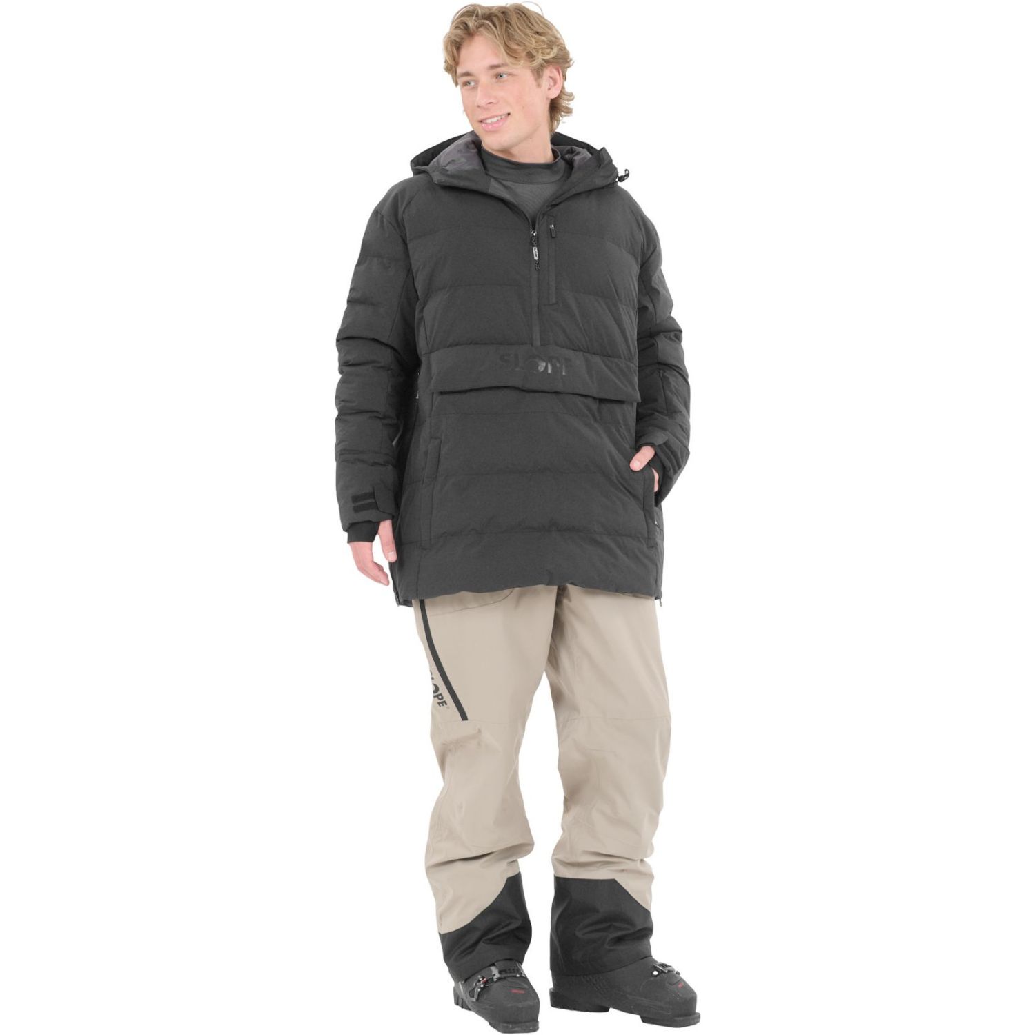 SLOPE Thumper, anorak, herre, sort