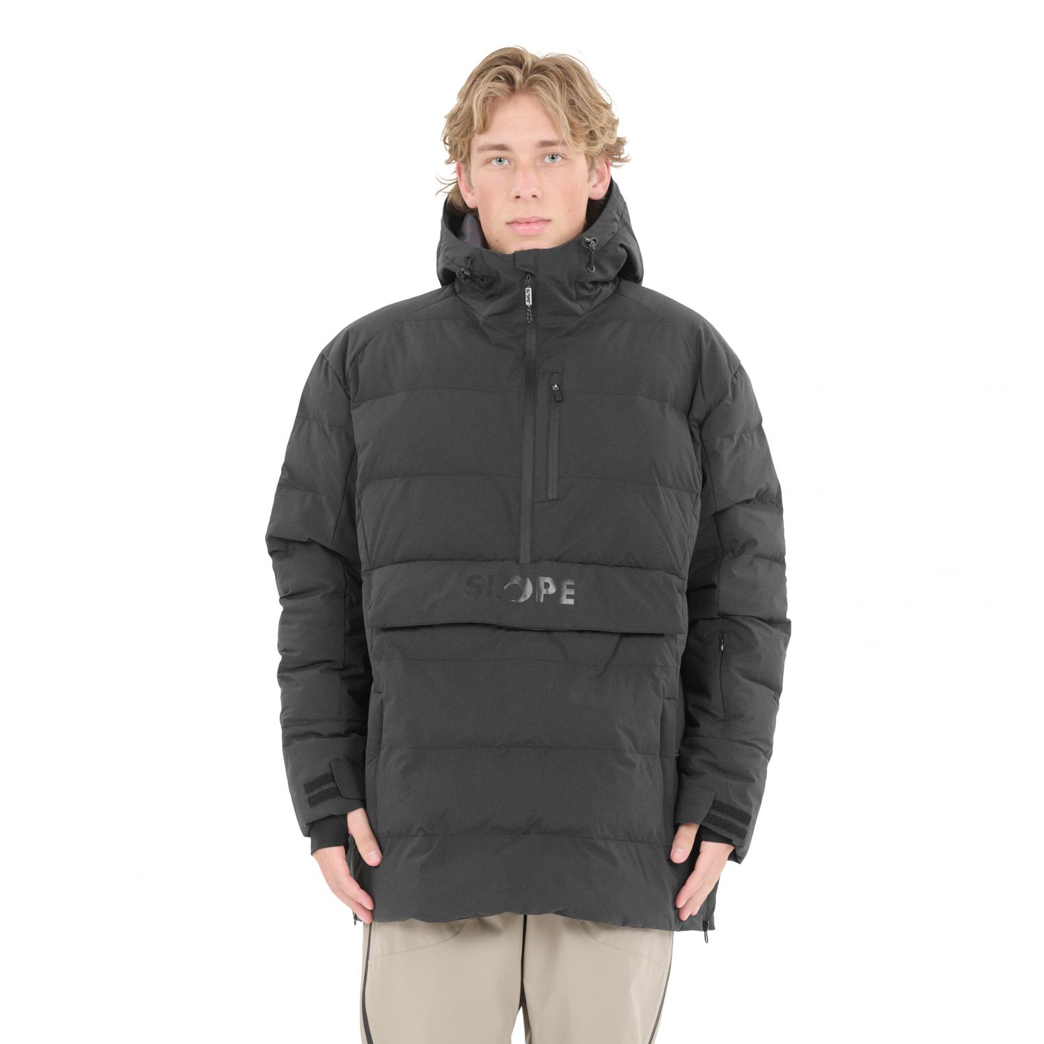 SLOPE Thumper, anorak, hombre, negro