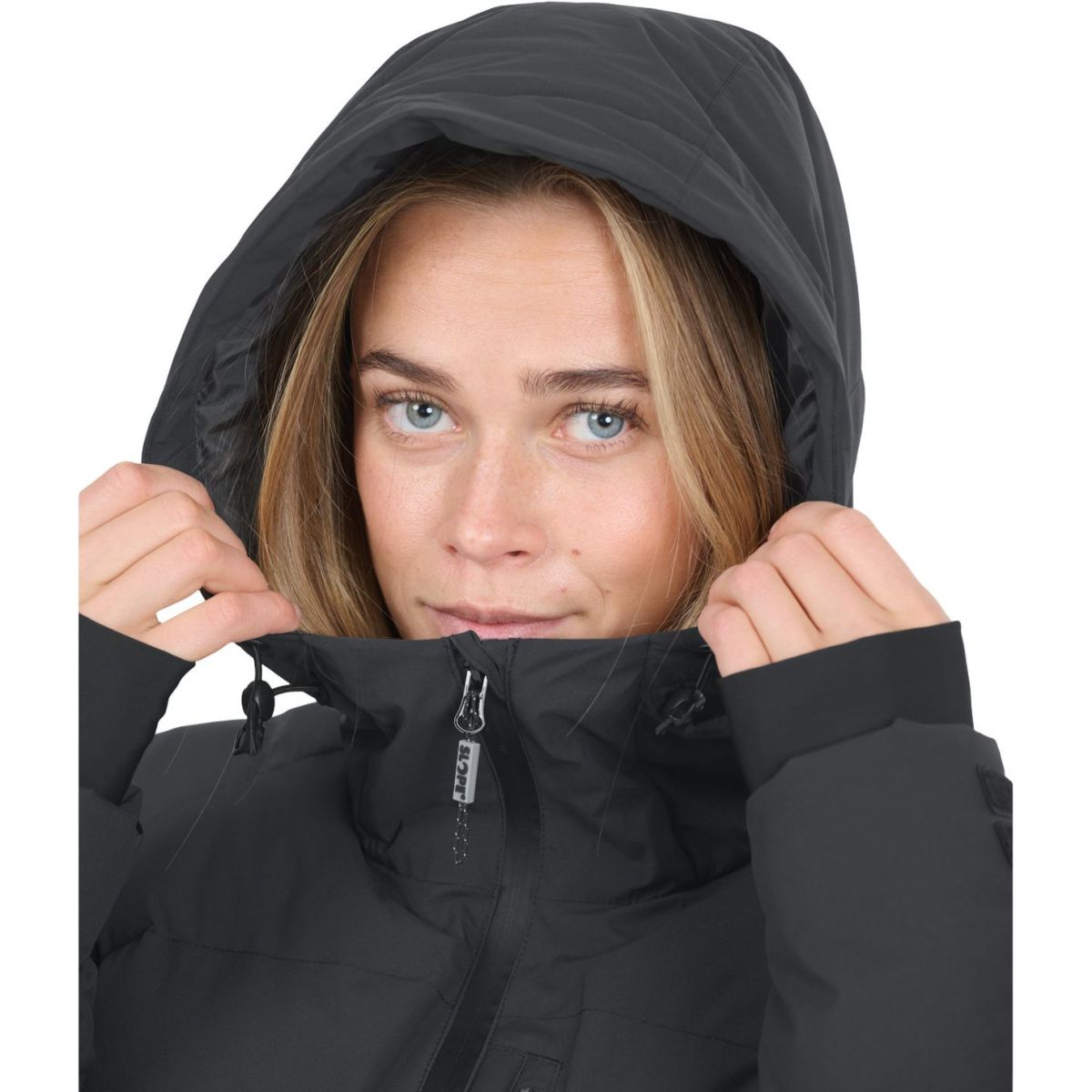 SLOPE Thumper, anorak, mujer, negro
