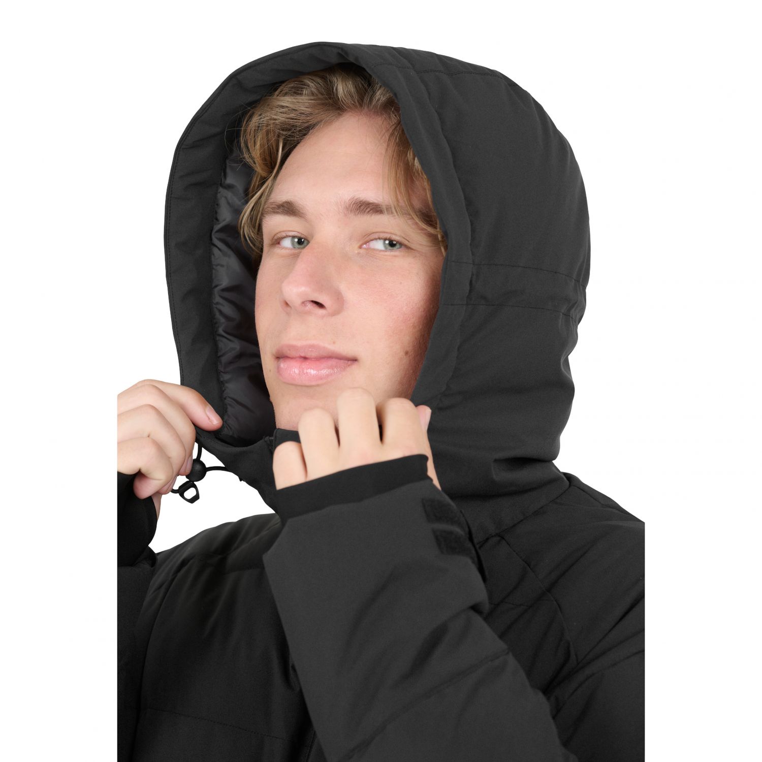 SLOPE Thumper, anorak, uomo, nero