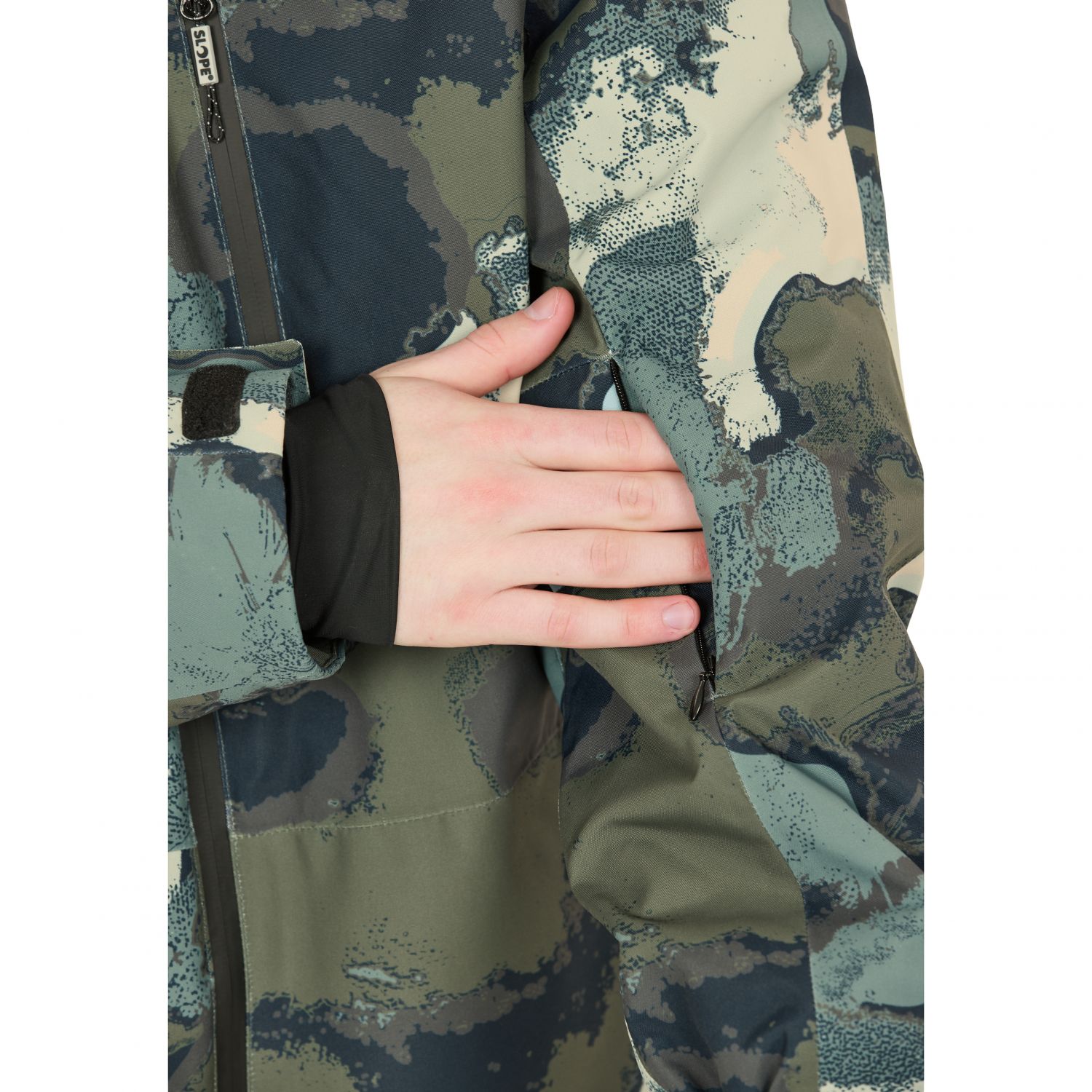 SLOPE Tuscon AOP, jaqueta de esqui, para homem, verde
