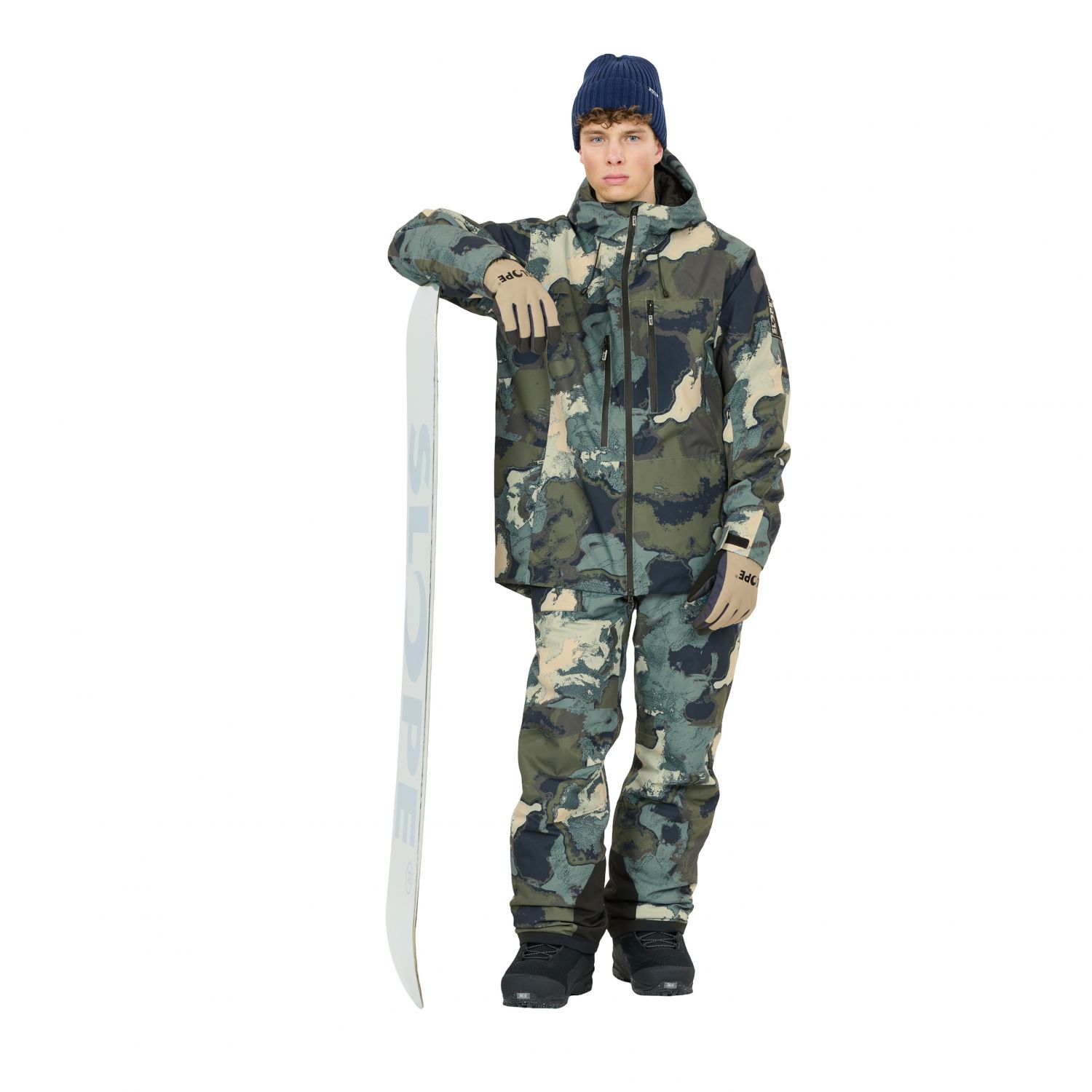 SLOPE Tuscon AOP, jaqueta de esqui, para homem, verde