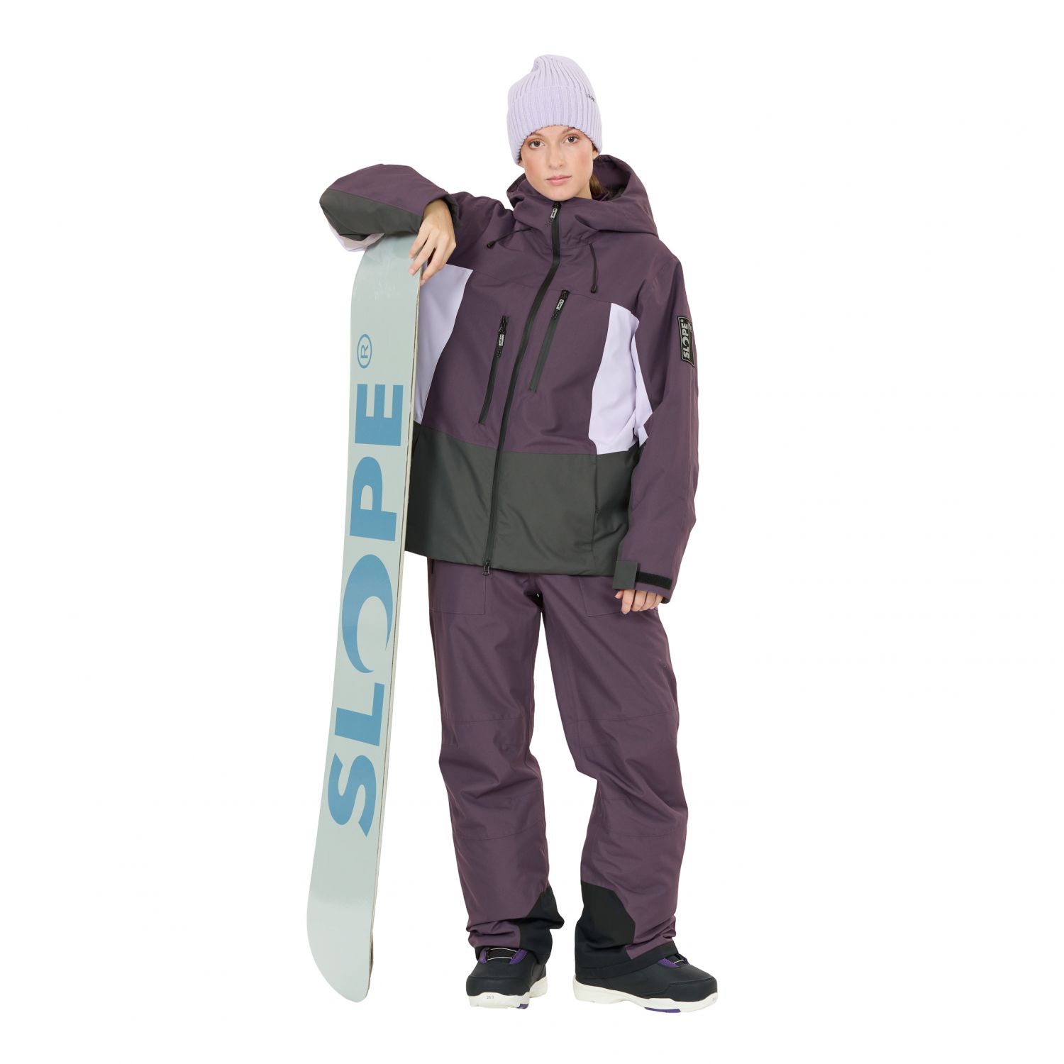 SLOPE Tuscon, jaqueta de esqui, feminina, roxa