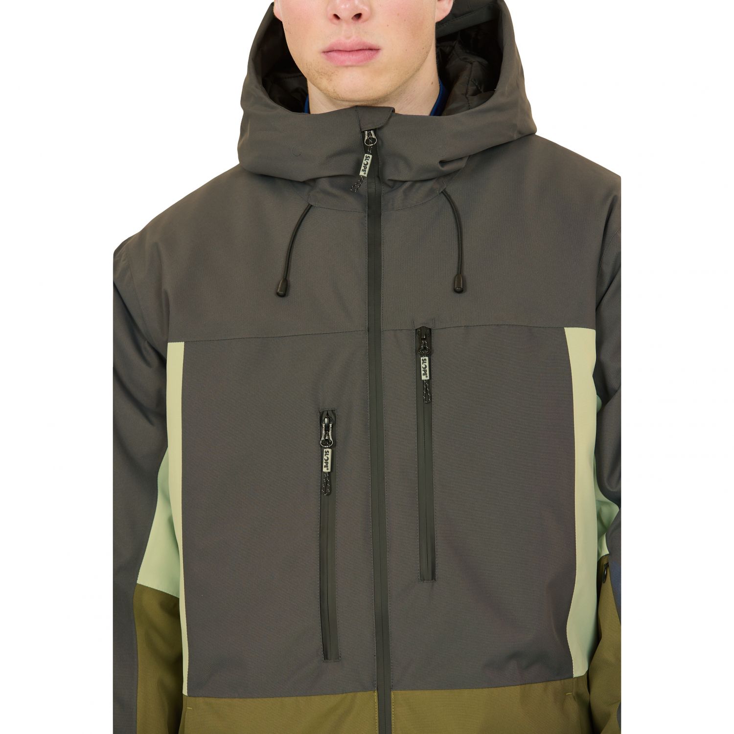 SLOPE Tuscon, jaqueta de esqui, masculina, asfalto